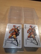 Karty do brydża, pokera, kanasty ,remika-nowe 2 talie zafoliowane 8,5x5,5cm