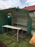 Kaseton, wędzarnia, punkt handlowy, blaszak, 