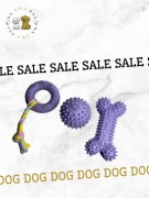 Zestaw gumowych zabawek dla psa – Na Dwa Psy