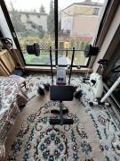 Domowa siłownia - ławka treningowa, sztanga, hantle, 70 kg obciążenia