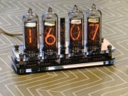 Zegar lampowy NIXIE IN-14 vintage RETRO