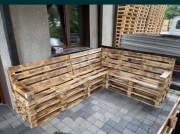 Meble ogrodowe z palet 