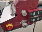 Omac 450 RC zawijarka, składarka brzegowa do skóry i podobnych mat.