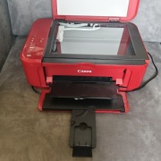 Wielofunkcyjna drukarka atramentowa Canon PIXMA MG3650S czerwona 3w1