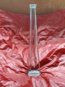 Wazon długi grube szkło 