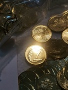 1 grosz 2024r. DESTRUKT/ 200 sztuk, mennicze stan 1, zestaw