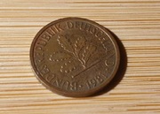 Moneta 1 pfennig z 1981 - Niemcy