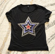 Koszulka t-shirt damski czarny w super stanie 