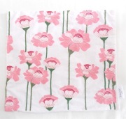 kwiaty poszewka na poduszkę 45x45, haftowana poszewka boho etno