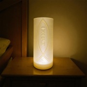 Religijna lampka nocna z symbolem ryby
