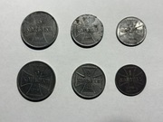 Zestaw monet Ober Ost