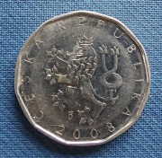 Moneta CZESKA REPUBLIKA 2 KORONY 2008