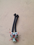 Wąż, wężyk, rurka, zawór - dozownik pralki Amica (AWX712DJB) - 2 szt.