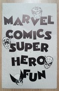 Unikat Marvel Comics Super Hero Fun Sheet