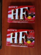 Kaseta magnetofonowa SONY HF 90  2 X KASETA foliowana