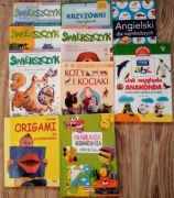 zestaw książęk dla przedszkolaka KREATYWNY świerszczyk ORIGAMI 10 szt