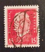 RZESZA: 1928r.  Mi 414. kas. (stempel: GLEIWITZ - GLIWICE).