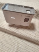 Pułka łazienkowa wielo funkcyjna  dozownik pasty uchwyt na szczoteczki.