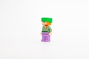 Figurka Lego Minecraft min089 Alex lavender 21164 rafa koralowa