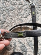 Hunter Przepinana skórzana smycz dla psa Comfort ciemny brąz