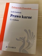 Lech Gardocki, Prawo karne. C.H.Beck Podręczniki prawnicze.