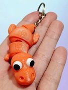 Brelok Breloczek do kluczy lub plecaka DINOZAUR DRUK 3D FLEXI