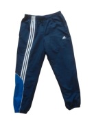 Adidas spodnie dresowe granatowe trzy paski 186cm LXL