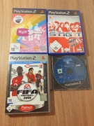 Gry PlayStation 2 zestaw 4szt
