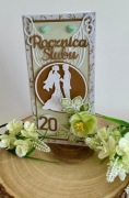 Delikatna Kartka na rocznicę ślubu