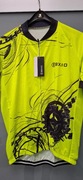 Koszulka rowerowa męska, krótki rękaw - XXL