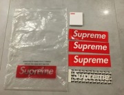 Supreme Red Box Logo Sticker wlepy Pink Panther torebka zip bag karteczki