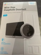 Wizjer elektroniczny WiFi dotykowy ekran EZVIZ CP4 Szeroki kąt