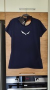 Salewa Solid Dry W T-shirt navy blazer Rozmiar XXL Cena rek. 170 zł