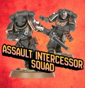 Bits żywiczne/Figurki do Warhammer 40K Assault Intercessor Marines x5