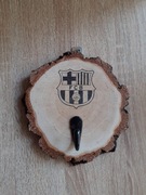 Fc Barcelona. Wieszak ścienny.