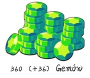 Gemy Brawl Stars| 360 (+36)|