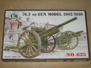 sowiecka armata polowa 76,2 mm, wz. 1902/1930, 'trzycalówka', z II W.Św.