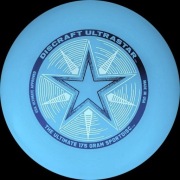 Profesjonalne frisbee DISCRAFT ULTRASTAR - niebieski 175g do Ultimate