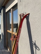 Narty biegowe retro + kije.