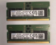 pamięć RAM SO-DIMM do laptopa DDR5 Samsung 16GB (2x8GB) 4800 MHz jak nowa