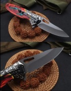 NÓŻ SKŁADANY RATOWNICZY MYŚLIWSKI SURVIVAL 20CM