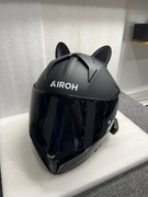 Kask AIROH MATRYX BLACK matt XS + Interkom cardo SPIRIT DUO