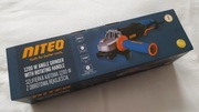 SZLIFIERKA KĄTOWA NITEO 1200 W 125 mm OBROTOWA RĘKOJEŚĆ + TARCZA DO METALU