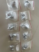 Uchwyty do mebli PVC szary mat 21szt