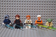 Lego Star Wars figurki Anakin Obi-Wab Ahsoka Yoda Clone Wars