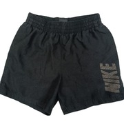 SPODENKI SPORTOWE KRÓTKIE Z SIATKĄ CZARNE ROZM.147-158(12-13LAT)__NIKE