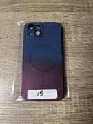 Etui na telefon iPhone 15/ MagSafe/ochrona kamery/ szkło gratis