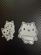 Zestaw szablonów do tatuaży Airbrush, facepainting, wielorazowy