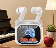 Smart słuchawki Bluetooth z ekranem LCD | ANC | Hi-Fi | Premium