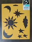 Szablon malarski celestial